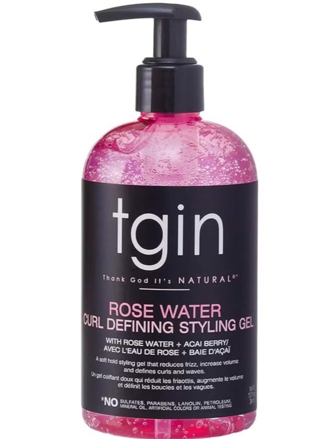 جل تصفيف الشعر "الحمد لله أنه طبيعي" بماء الورد وتوت الآساي